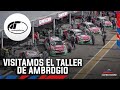 Carburando en vivo i visitamos el taller del ambrogio racing