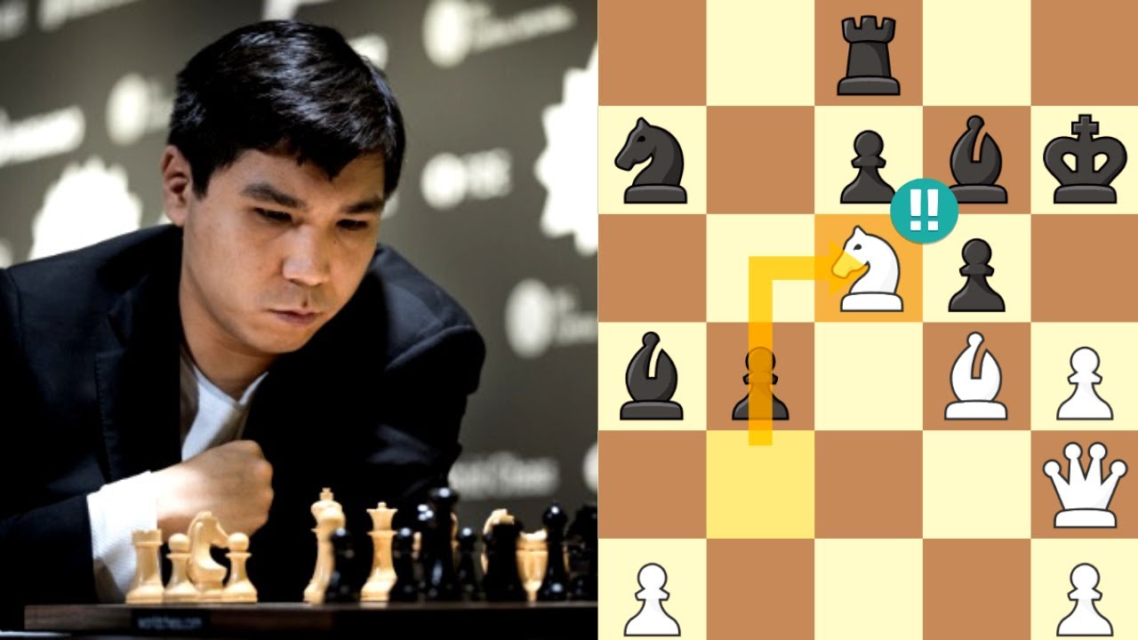Magnus Carlsen TRICKS Wesley So #chess #chesstok #chesscom
