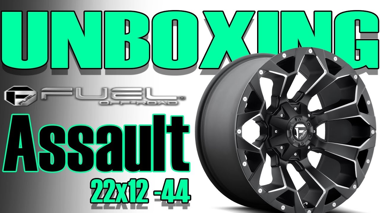 Fuel Offroad Assault 22x12 44 Wheel Rim Unboxing YouTube