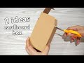 VERY LOW COST CREATIVE IDEAS WITH CARDBOARD BOX | DIY CARDBOARD CRAFTS