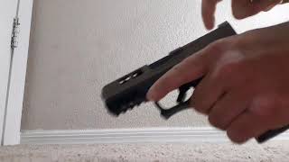 Glock 19 Polymer 80 build ejection testing