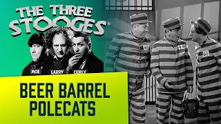 The THREE STOOGES Full Episodes  Ep. 88  Beer Barrell Polecats