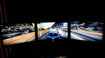 NFS The Run - eyefinity 3 monitors