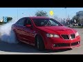 MUSCLE CAR MAYHEM! MUSCLE CARS GET WILD LEAVING CARS AND COFFEE TOWNLAKE!!!