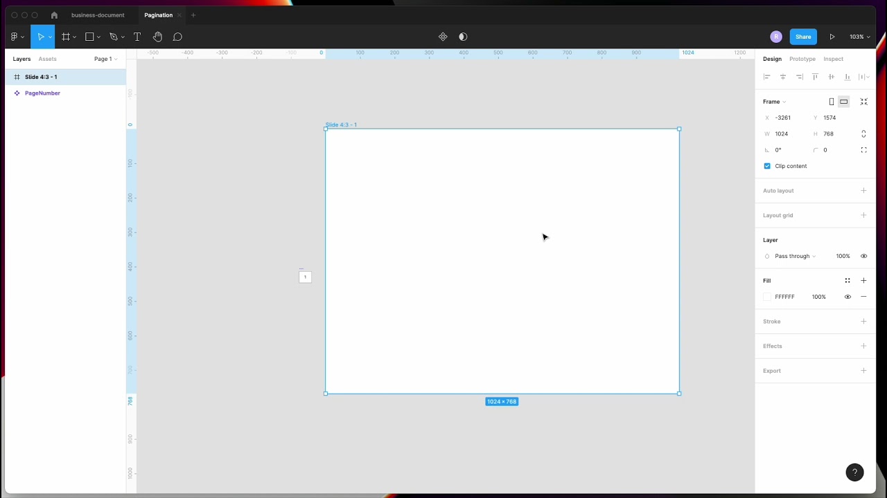 Add Pages Numbers in Figma