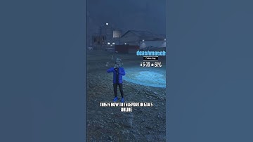 Here is how to teleport in gta 5 Online