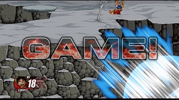 IT IS TIME!!! Monkey D. Luffy Super Smash Flash 2 Beta Gameplay