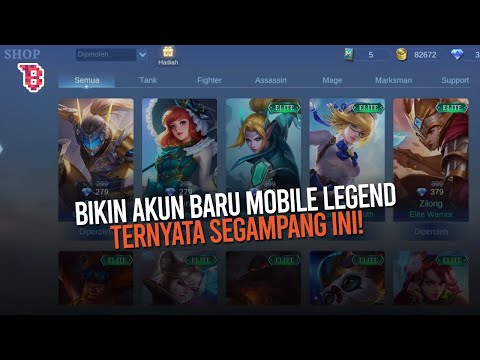 CARA MEMBUAT AKUN MOBILE LEGENDS, MUDAH DAN CEPAT | EXPLANATORY