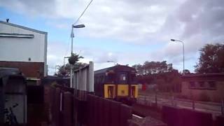 The Lymington Slammer departs Lymington Town