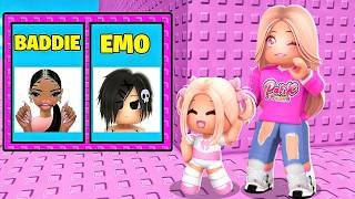 WYBIERAMY NOWY STYL: BADDIE czy EMO?! 🎀🖤 z MAŁĄ AMI w ROB...