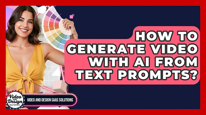 How To Generate Video With AI From Text Prompts? - Video And Design Saas Solutions