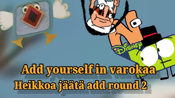 Add yourself in varokaa heikkoa jäätä add round 2