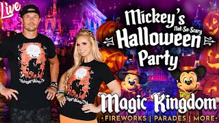 🔴LIVE: Mickey's Not So Scary Halloween Party | Fireworks & Shows | Walt Disney World Livestream