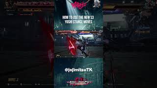 Using the new S3 Yoshi moves in Tekken 8