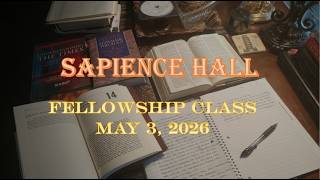 Sunday School Fellowship Class May 3, 2026 Colossians 2 verses 1 to 8 Dr  R G  Ford