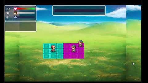 [RPG Maker]Synrec Live Battle Grid, Skill Equip!