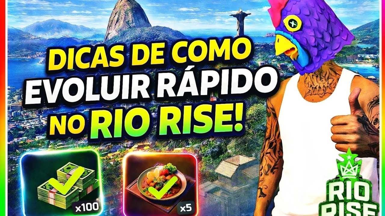 Rio Rise Rp 🤑 5 DICAS SECRETAS🔥para EVOLUIR MUITO RÁPIDO🚀 no ( RIO RISE RP ) # ...
