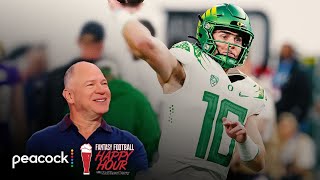Bo Nix 'should start right away' with the Denver Broncos | Fantasy Football Happy Hour | NFL on NBC