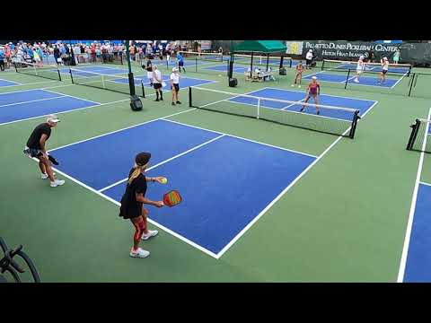 10/16/21 Hilton Head Womens Doubles Senior Pro Johnston/Gilbert vs Hickman/Marr