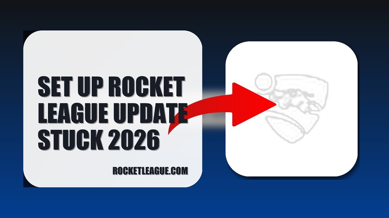 How To Set Up Rocket League Update Stuck 2026 (QUICK FIX)