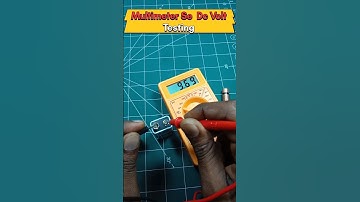 Multimeter Se Dc Volt Kaise Test Kore#battery Ka Voltage Kaise Test kore#shortsvideo #trending ✅✅✅💯🔥
