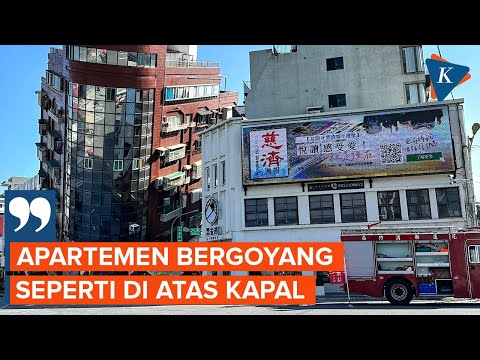 Kesaksian WNI di Taiwan Saat Gempa Mengguncang \