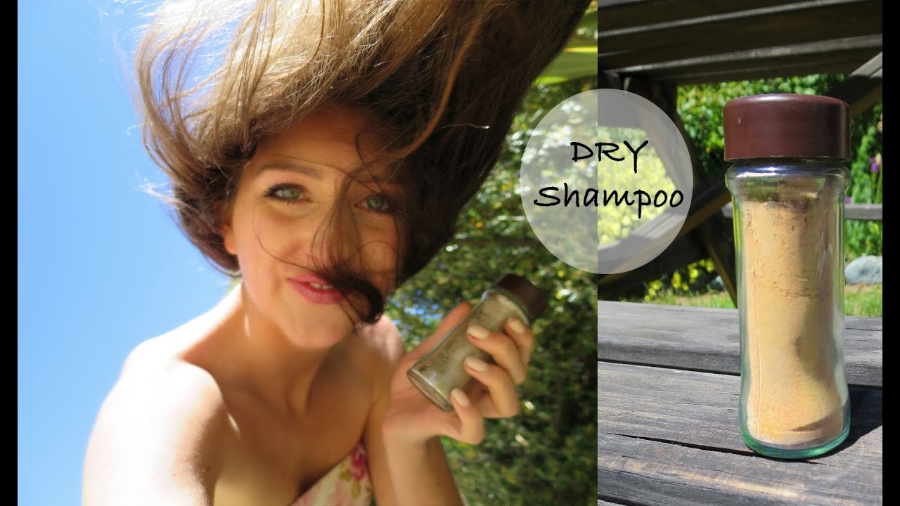 Homemade Natural Dry Shampoo