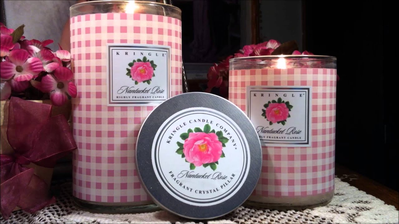 Kringle Candle Review Nantucket Rose YouTube