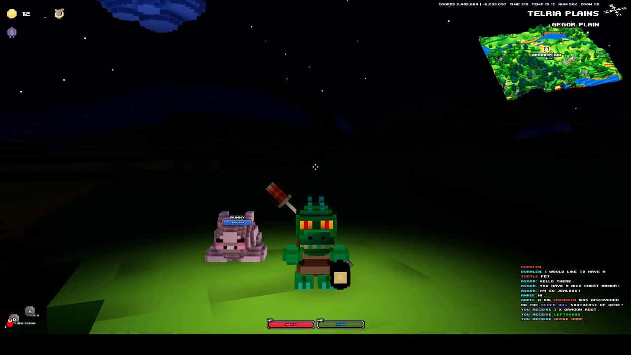 Cube World Harp YouTube