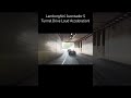 Lamborghini Aventador S *LOUD DRIVE* Through Tunnel! V12 Sound! #subscribe #shorts #lamborghini