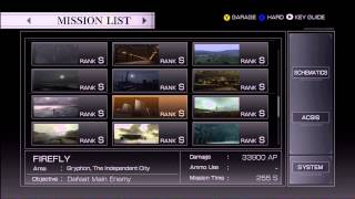 Armored Core 4 Firefly Hard S Rank