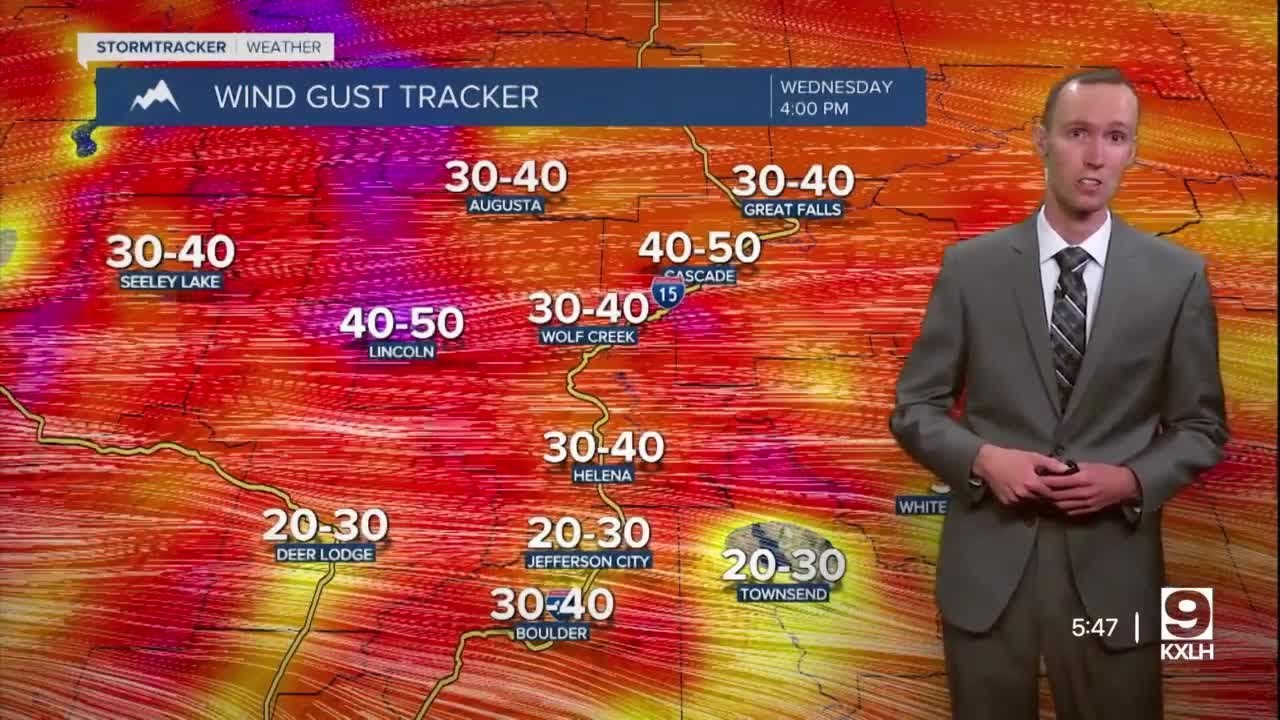 Gusty winds and high fire danger through Thursday - YouTube
