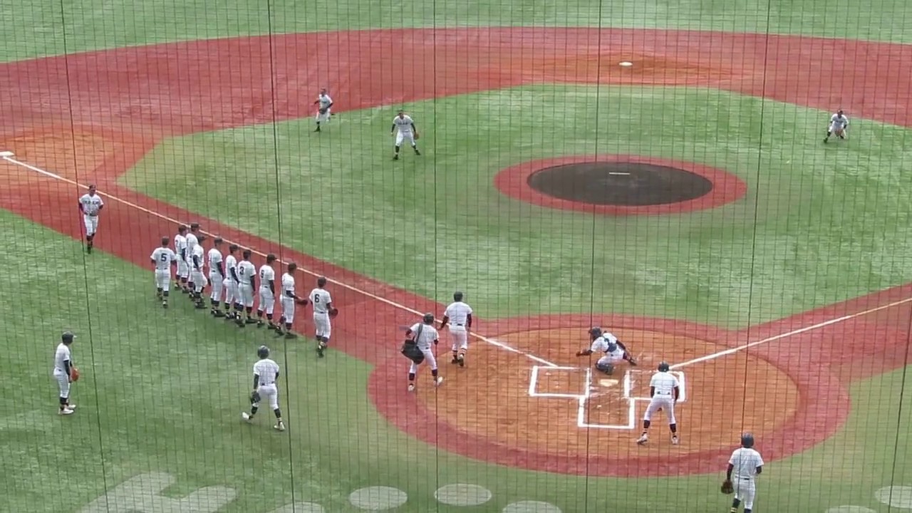 20170605 日本文理、北信越準決勝試合前シードノック・応援