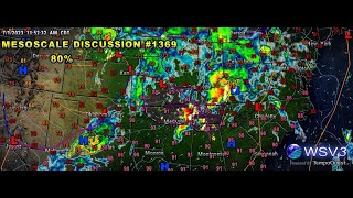Severe Potential!!! Mesoscale Discussion #1369: #share #like #subscribe.