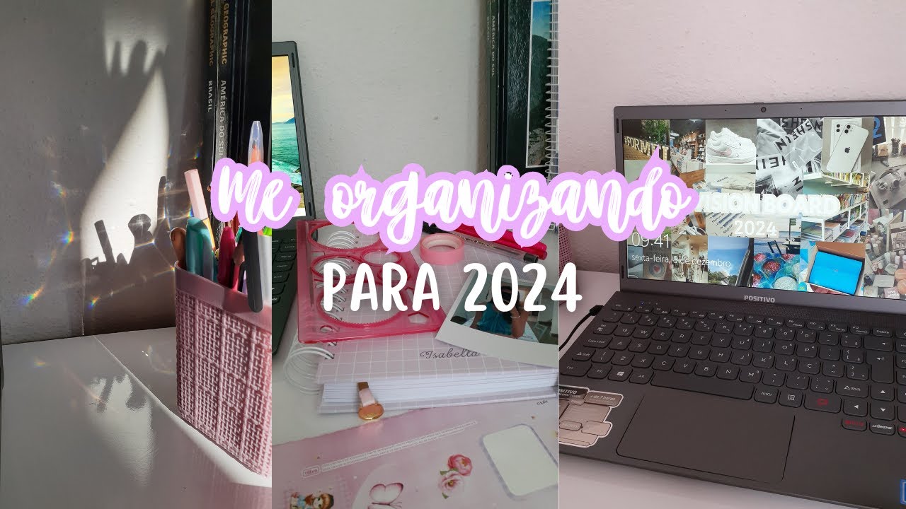 Me organizando para 2024 - YouTube
