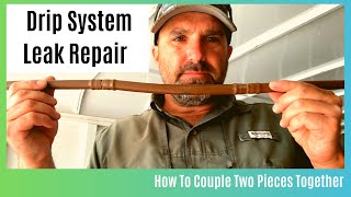 Drip System Leak Repair