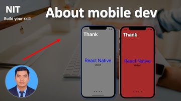 ចំណេះដឹងទាក់ទងនឹង Mobile app development.