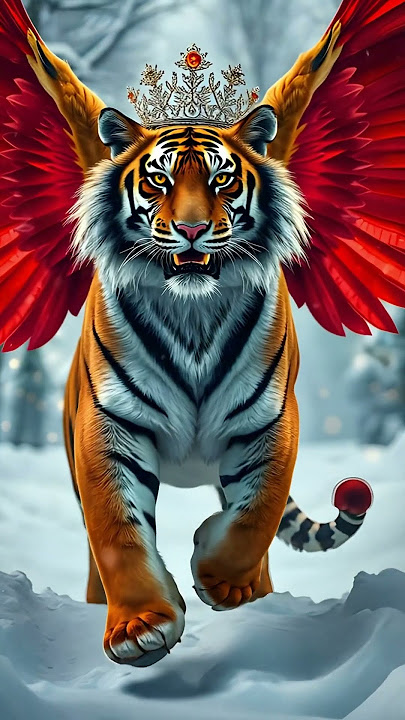 Beyoncé Siberian Tiger-Cardinal Christmas Fusion #shorts #beyoncé #christmasfusion #2025video