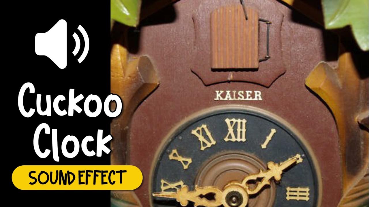 Cuckoo Clock Sound Effect 布谷鳥 舊時鐘 報時 時鐘 音效 (High Quality) YouTube