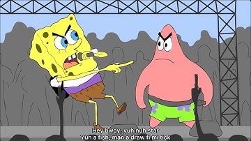Sponge Bob vs Patrick “ Lyrical Clash” (Animation)