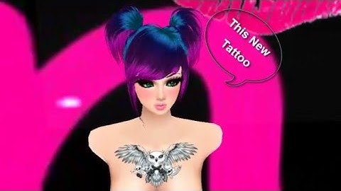 IMVU Tattoo chest