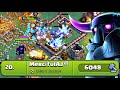 Using power pekkas in the top 20  clash of clans builder base 20