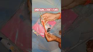 unboxing craft supplies 😱#shortsfeed #shorts #unboxing #craft #art #diy