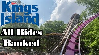 EVERY Kings Island RIDE RANKED (2023)