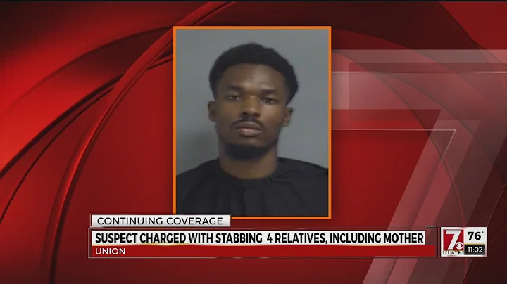 Bond set for man charged with stabbing 4 relatives in Union