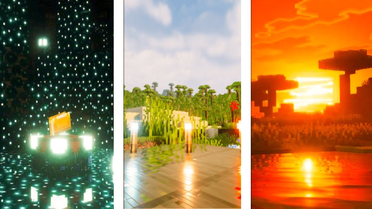 Top 10 Minecraft Pe Shaders 1.21.121+ (2025)