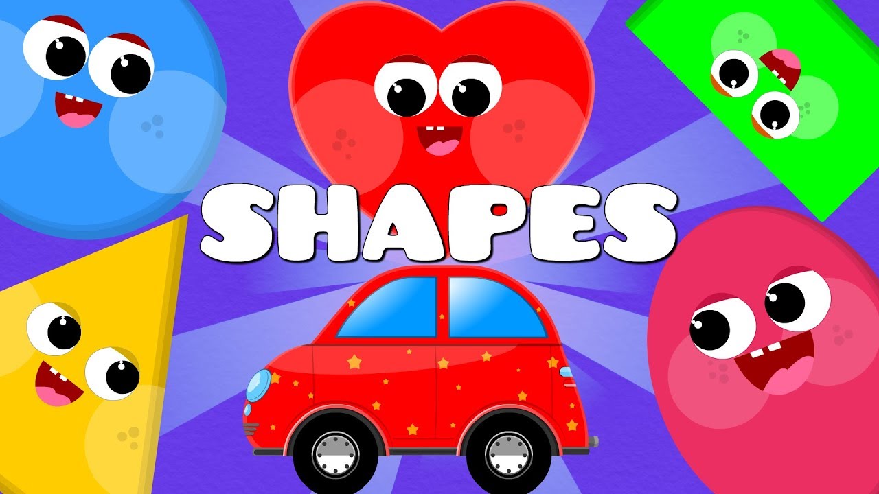 Learn Shapes with Colorful Cars | Colorful Gifts | For Kids