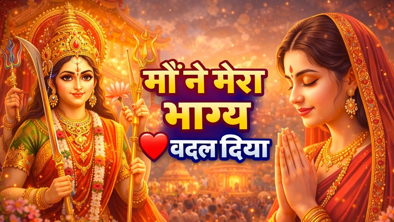 ❤️ माँ ने मेरा भाग्य बदल दिया 🙏 | Mata Rani Bhajan | Devi Bhakti Song 