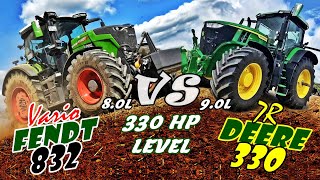 New Fendt 832 Vario Gen5 Vs Deere 7R 330 - Comparison On 330 Hp Powersizespeedprice 2026