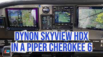 Dynon HDX Panel Tour PA32-300